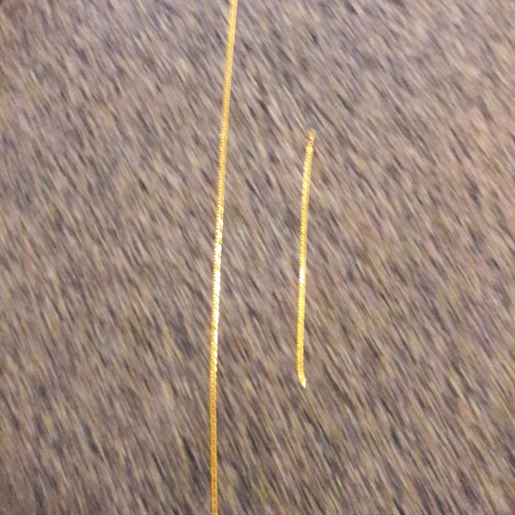 Costume jewelry 14k gold plated necklace and bracelet - Picture 3 of 4